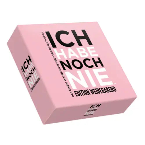 KARTENSPIEL ICH HABE NOCH NIE MÄDELSABEND