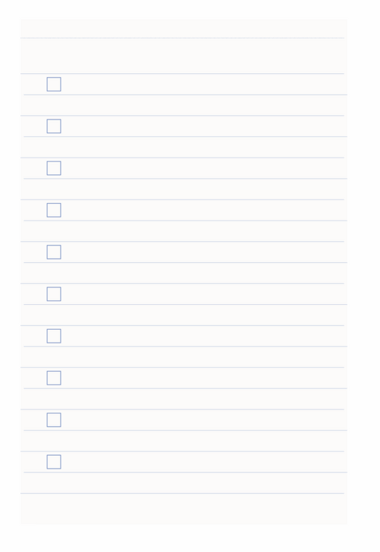 EVERYDAY LIST NOTIZBLOCK GESTREIFT BLUMEN LAVENDEL