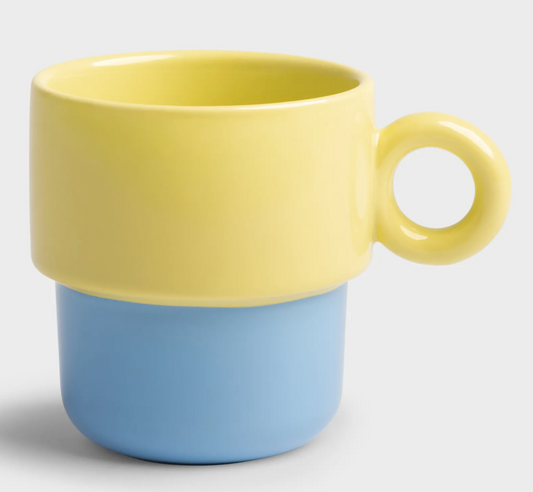 BECHER CHIQUITO BLAU GELB