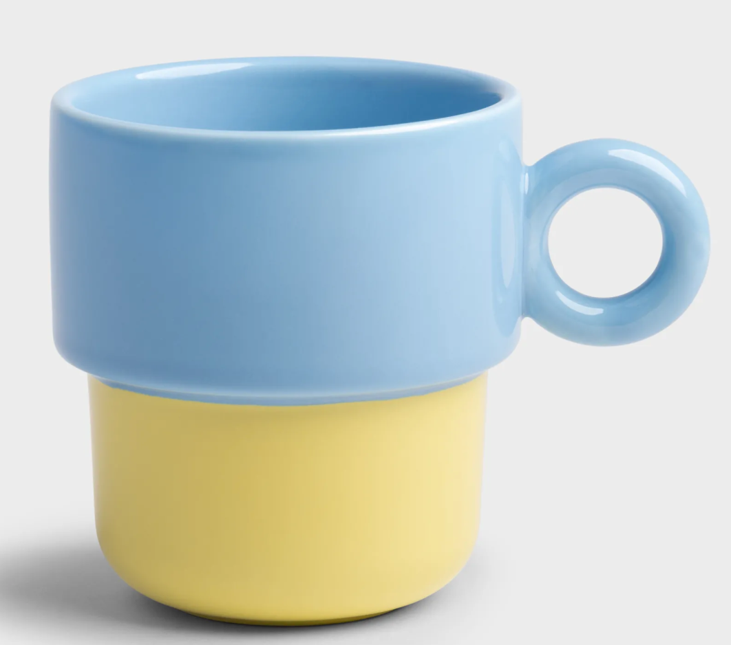 BECHER CHIQUITO BLAU GELB