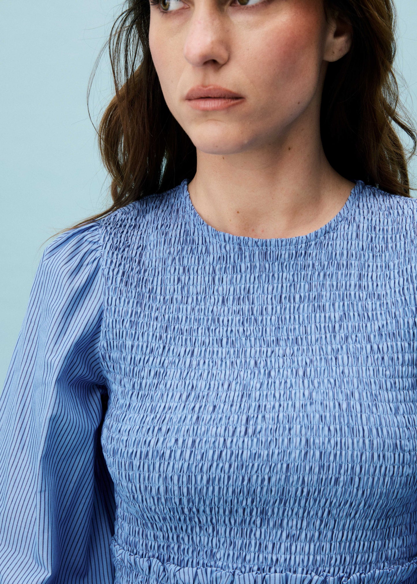 KLEID AMARYLLIS BLEU CLAIR