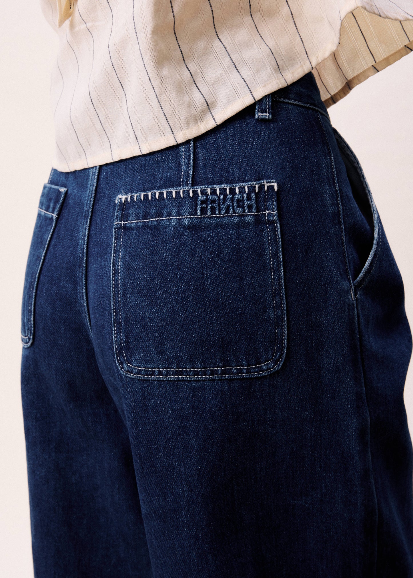 HOSE BERMUDA ABYSSAL BLEU JEAN