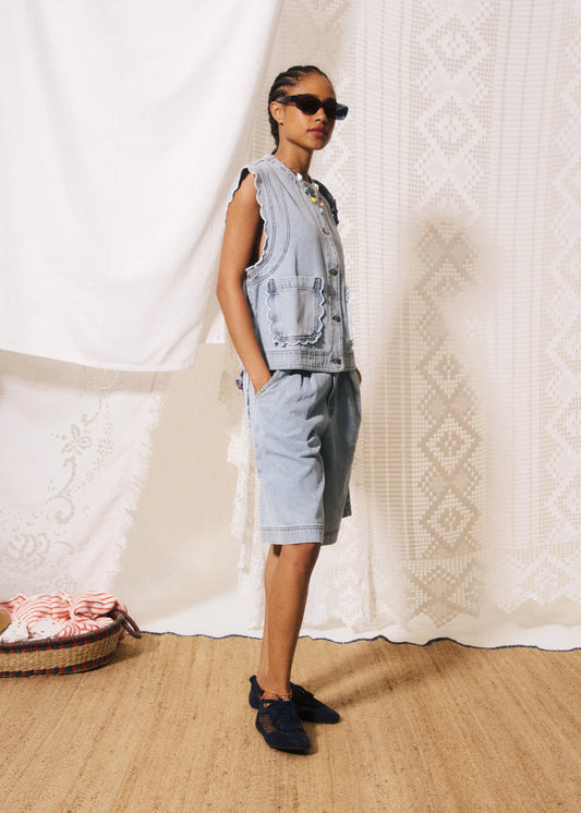 WESTE LILLO JEANSBLAU