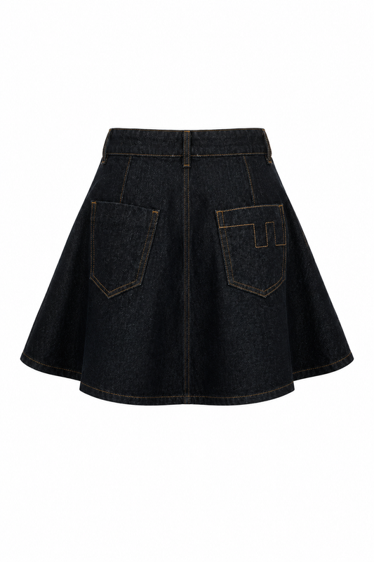 JEANS ROCK BLAU