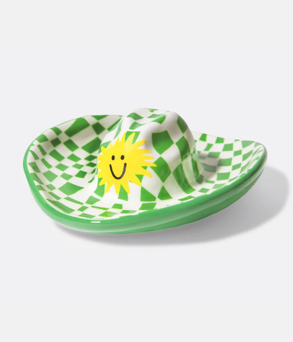 ABLAGE SCHALE COWBOY HAT GRÜN
