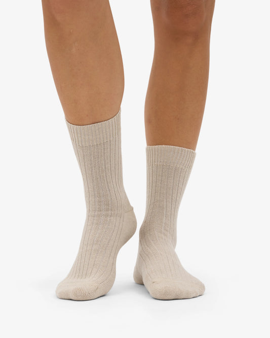 COLORFUL STANDARD MERINO SOCKEN IVORY WHITE