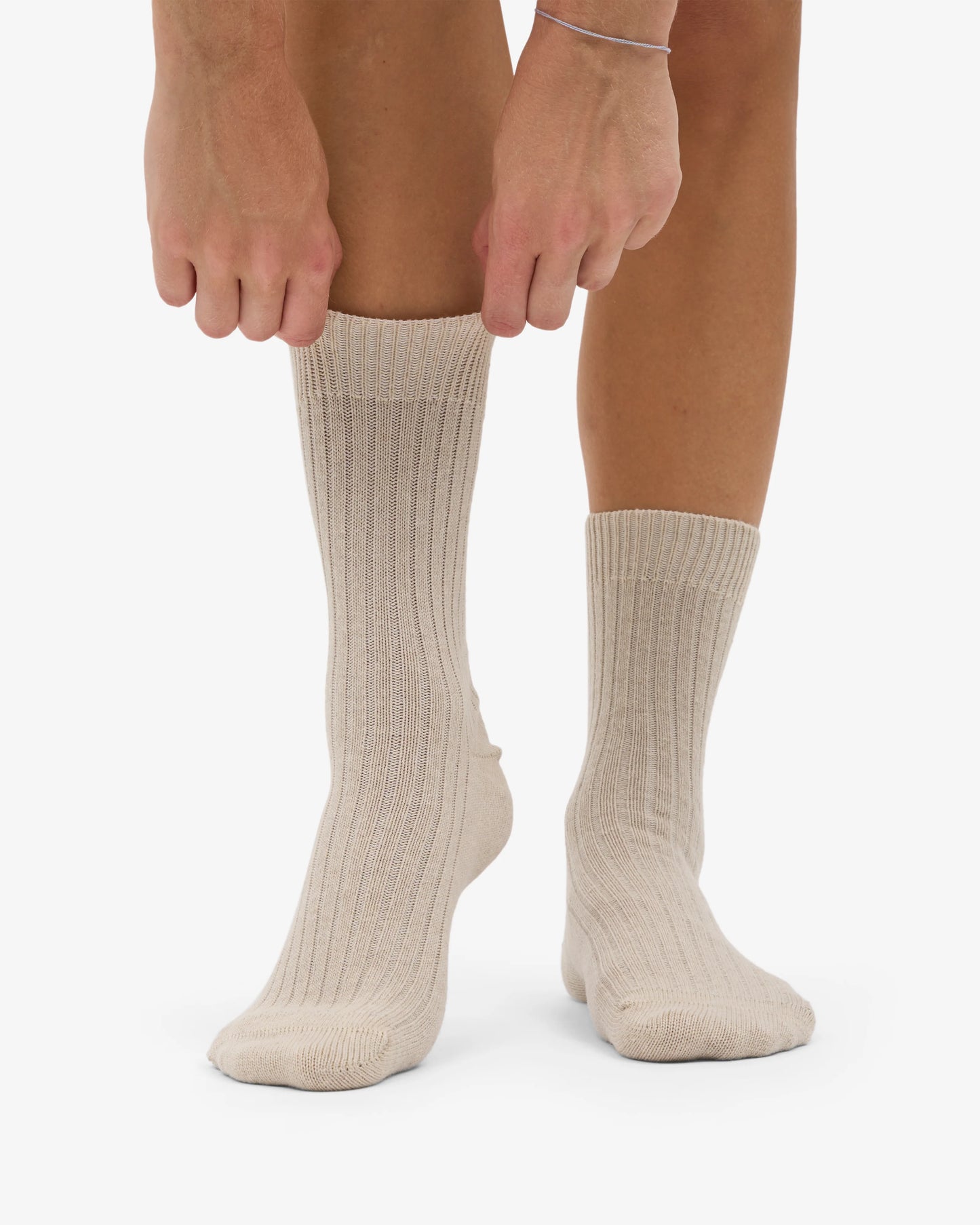COLORFUL STANDARD MERINO SOCKEN IVORY WHITE