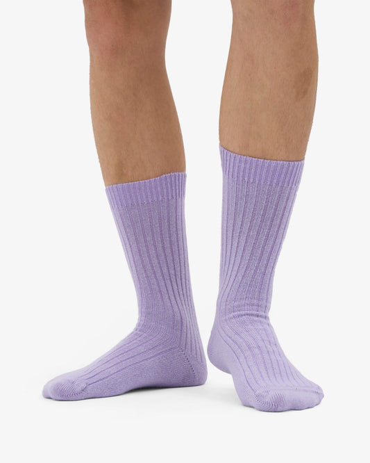 COLORFUL STANDARD MERINO SOCKEN SOFT LAVENDER