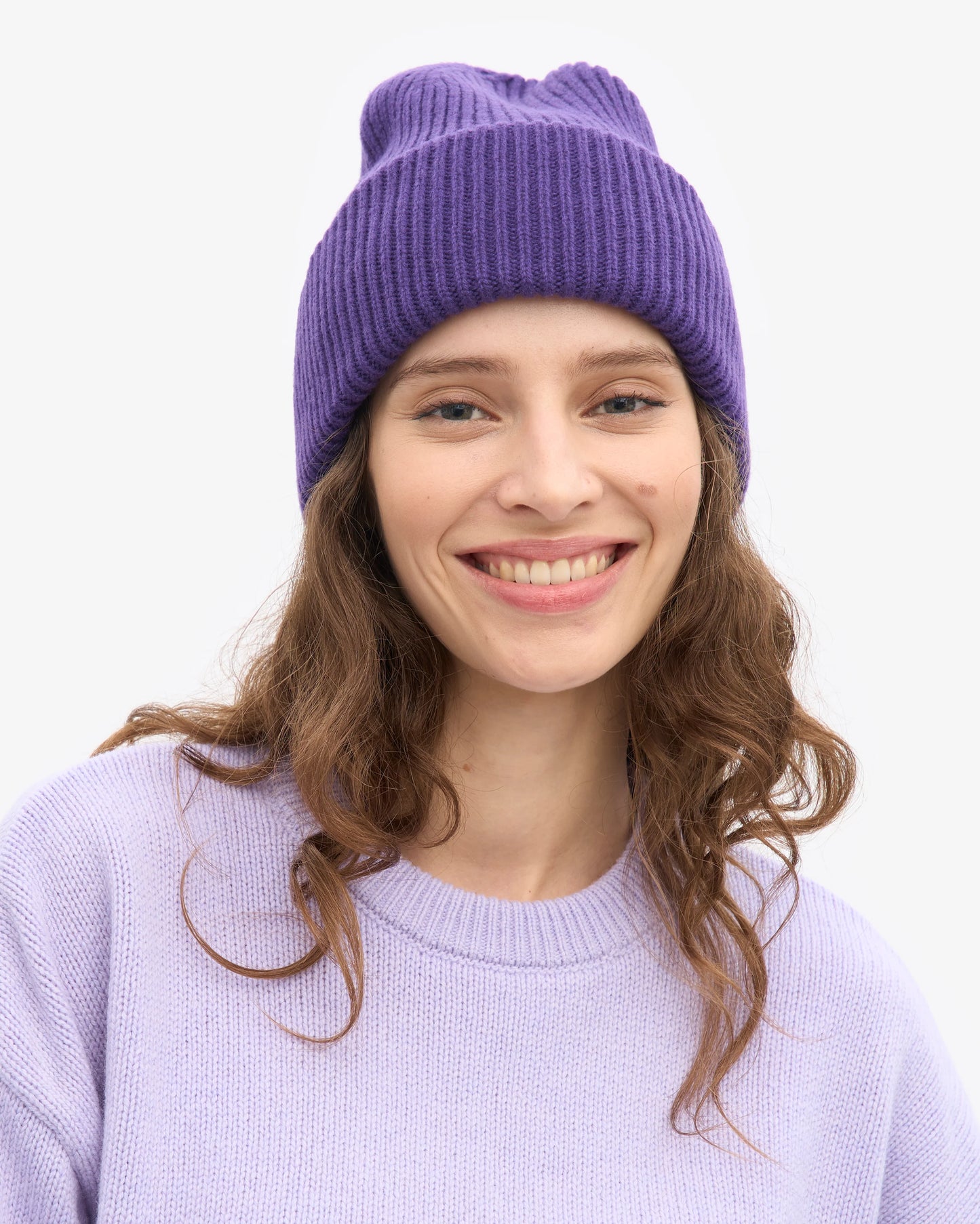 COLORFUL STANDARD MERINO WOLLE MÜTZE ULTRA VIOLET