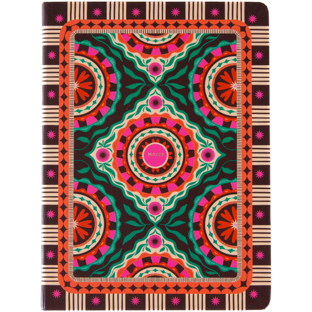 NOTIZBUCH JOURNAL LINIERT MULTI PRINT