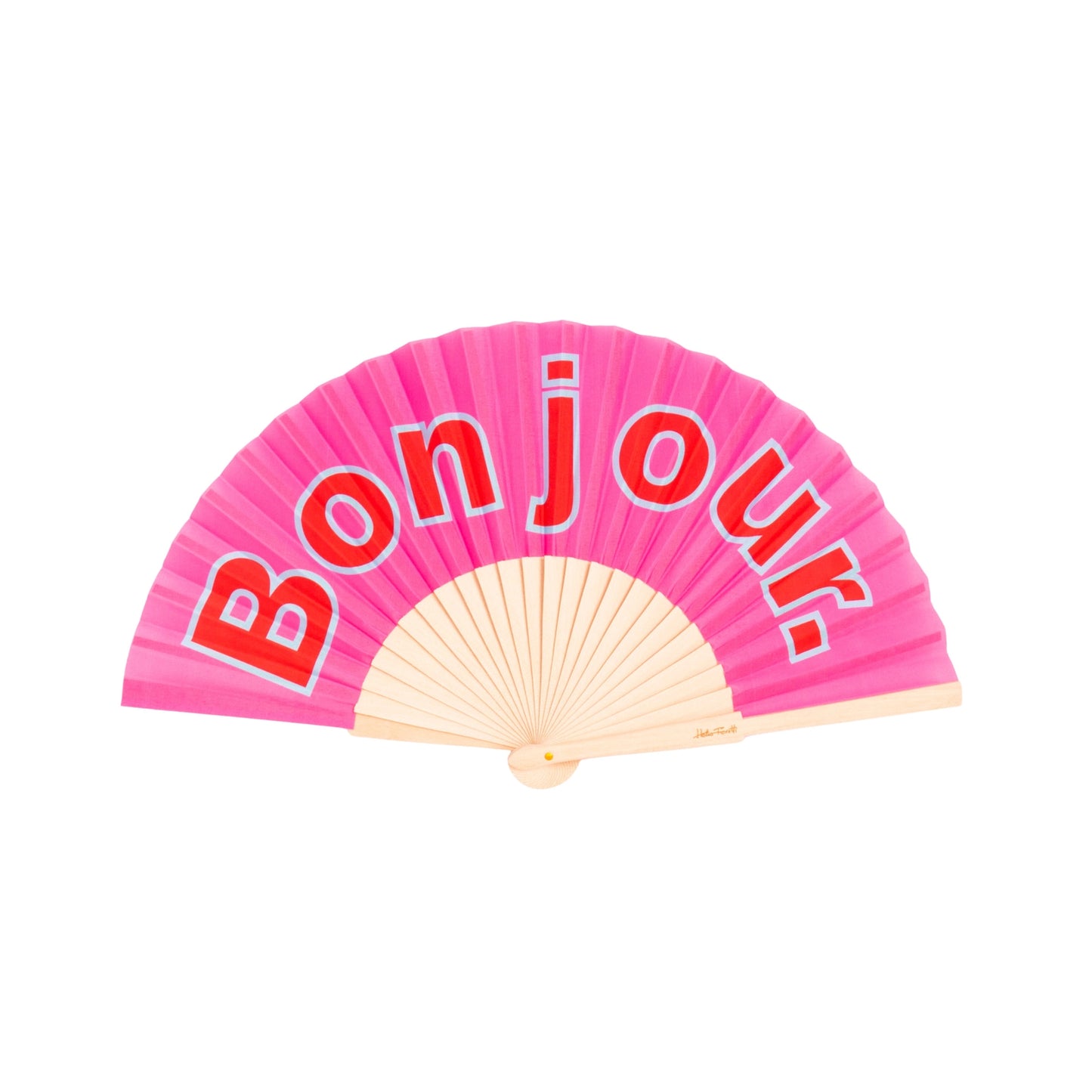 FÄCHER BONJOUR PINK