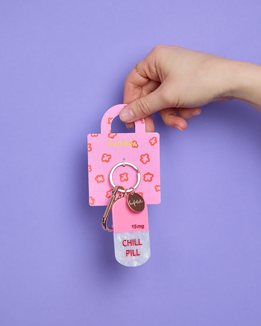 SCHLÜSSELANHÄNGER HEISSELIEBE CHILL PILL