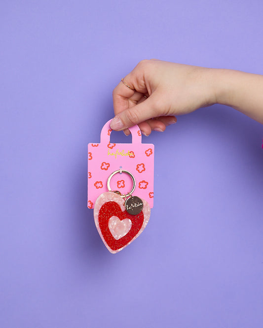 SCHLÜSSELANHÄNGER HEISSELIEBE HERZ