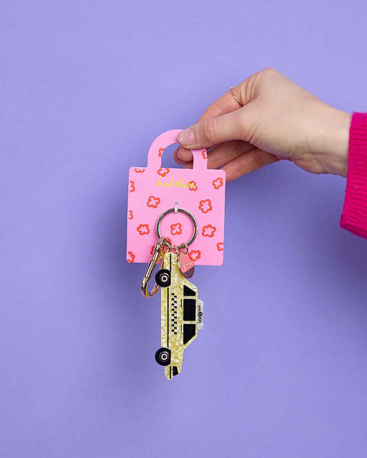 SCHLÜSSELANHÄNGER HEISSELIEBE TAXI