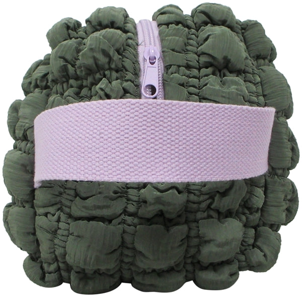 KOSMETIKTASCHE GESTEPPT DUKENLGRÜN