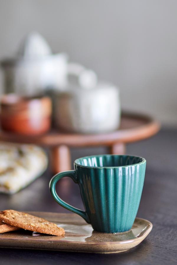 TASSE LATINA DUNKELGRÜN