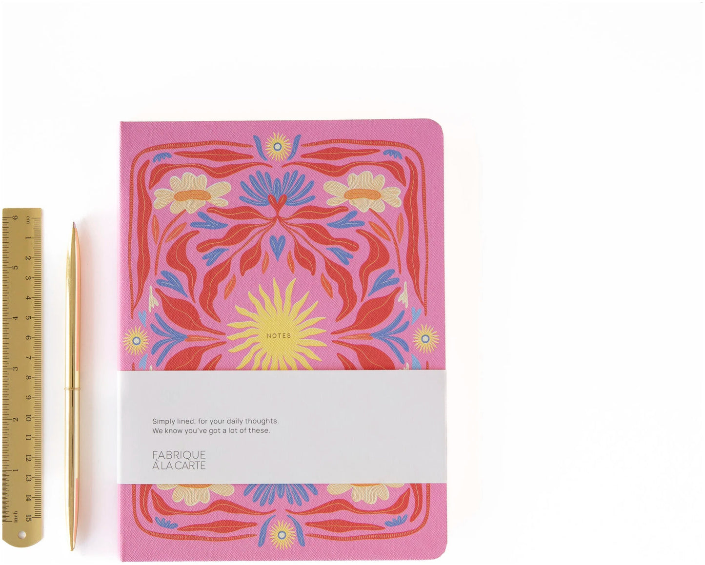 NOTIZBUCH NOTES SONNE PINK