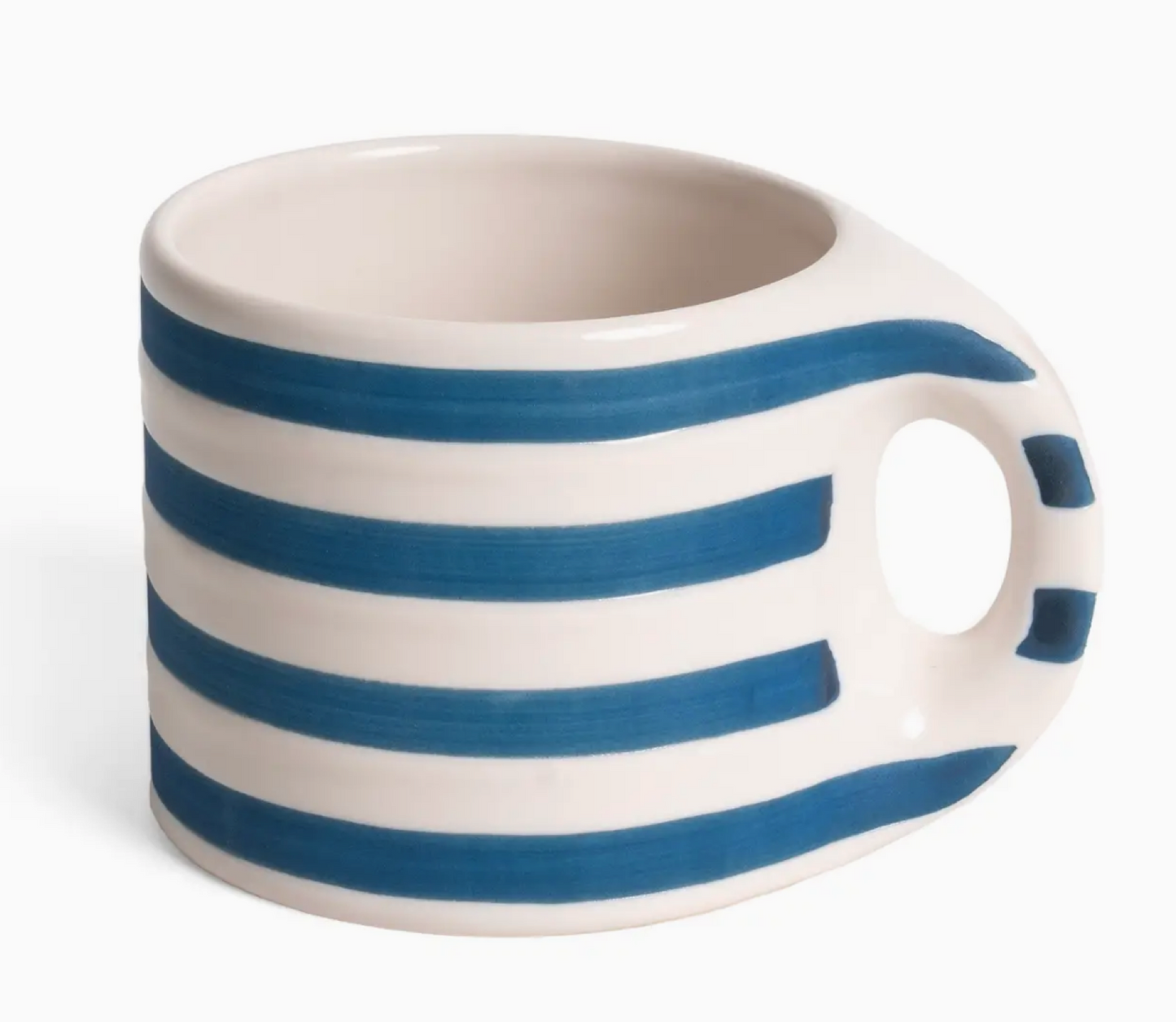 TASSE PICASSO GESTREIFT BLAU