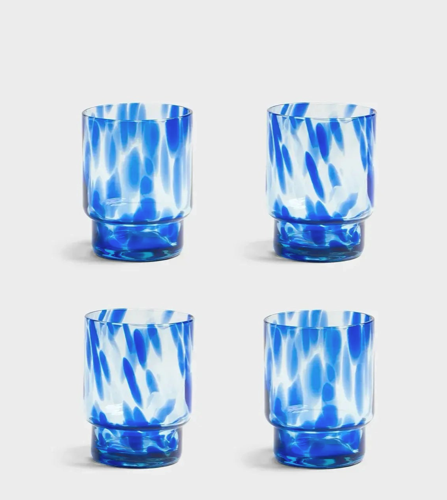 GLAS TORTOISE BLAU