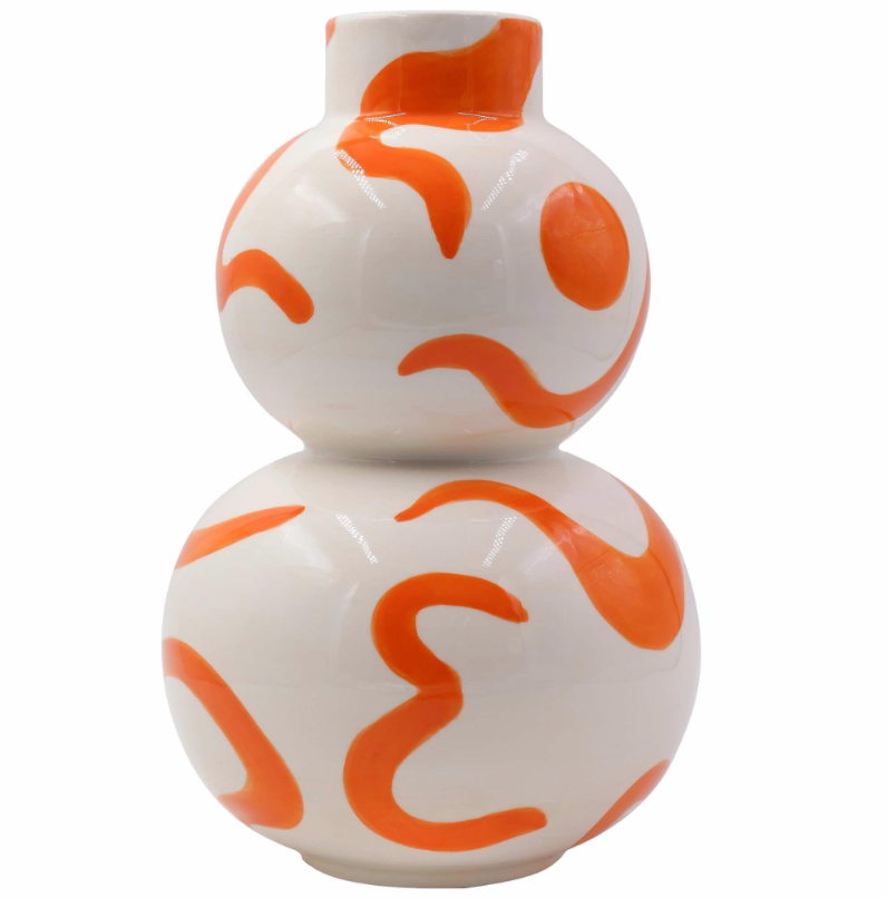 VASE ISLA SOL Y SOMBRA ORANGE