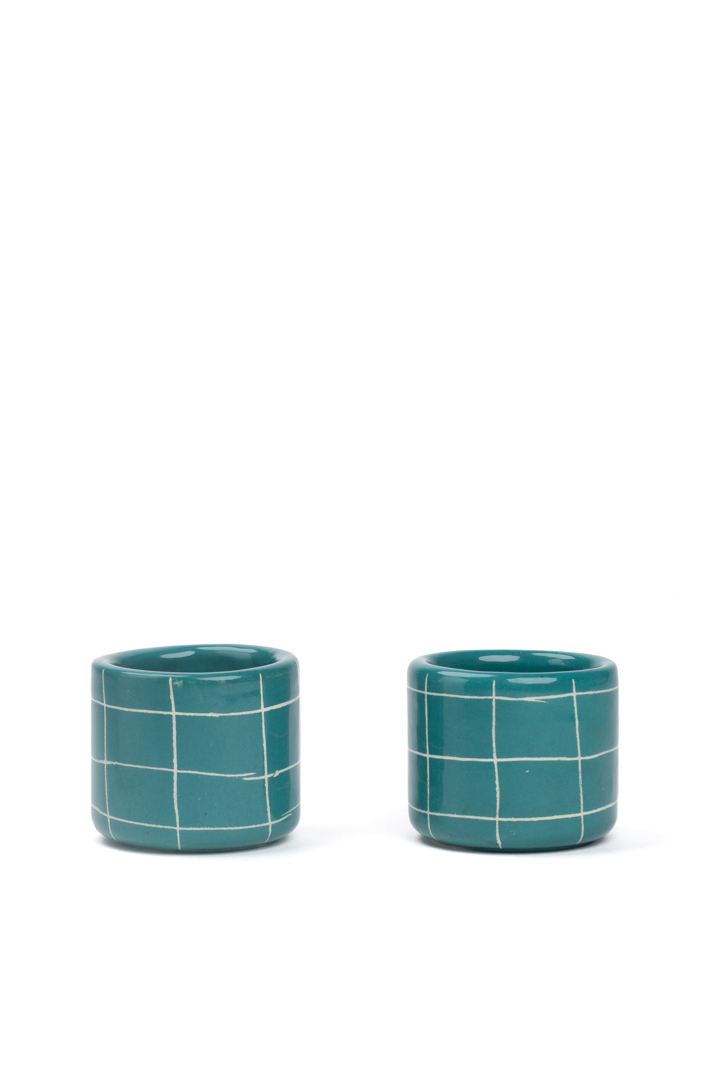 TASSE GRID GRÜN KLEIN