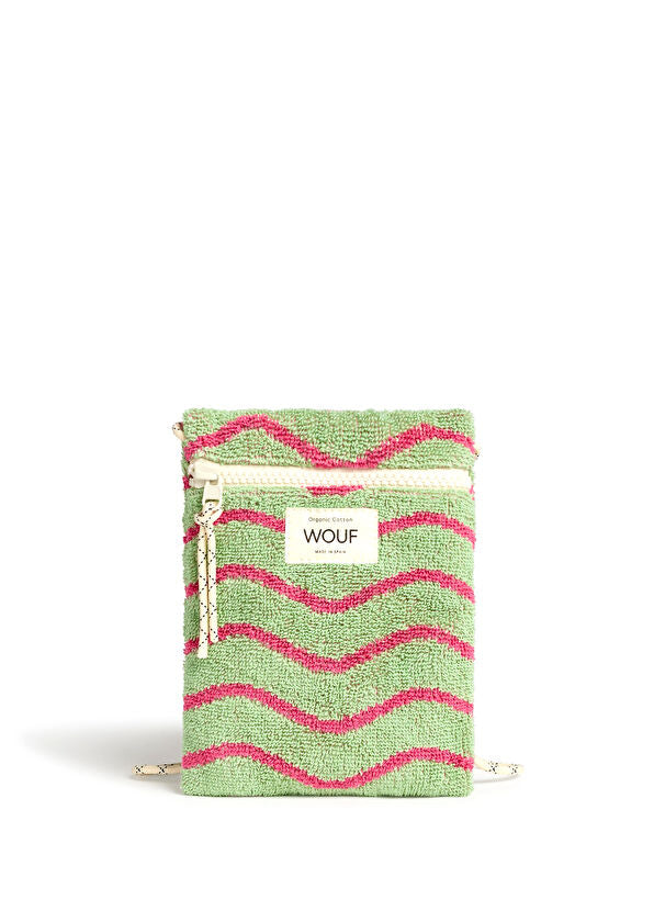 HANDYTASCHE WAVY GESTREIFT