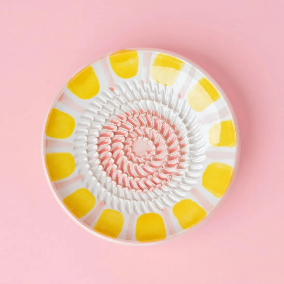 REIBPLATTE + PINSEL Ø14 CM KLEIN