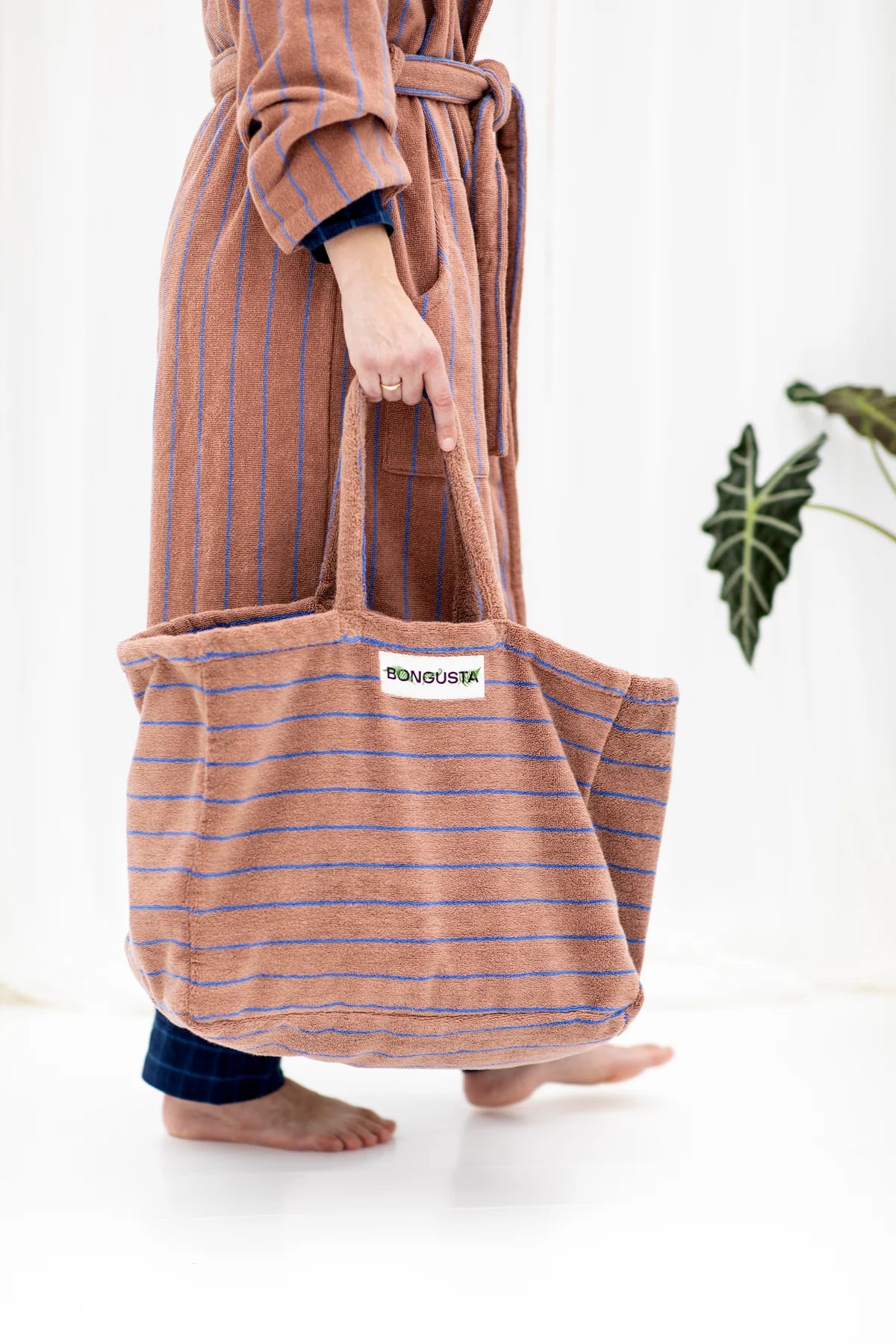 WEEKENDBAG TASCHE CAMEL & ULTRAMARINE