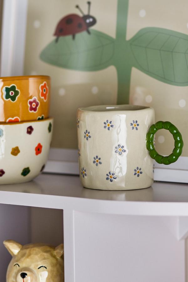 TASSE DORTHEA BLUMEN CREME