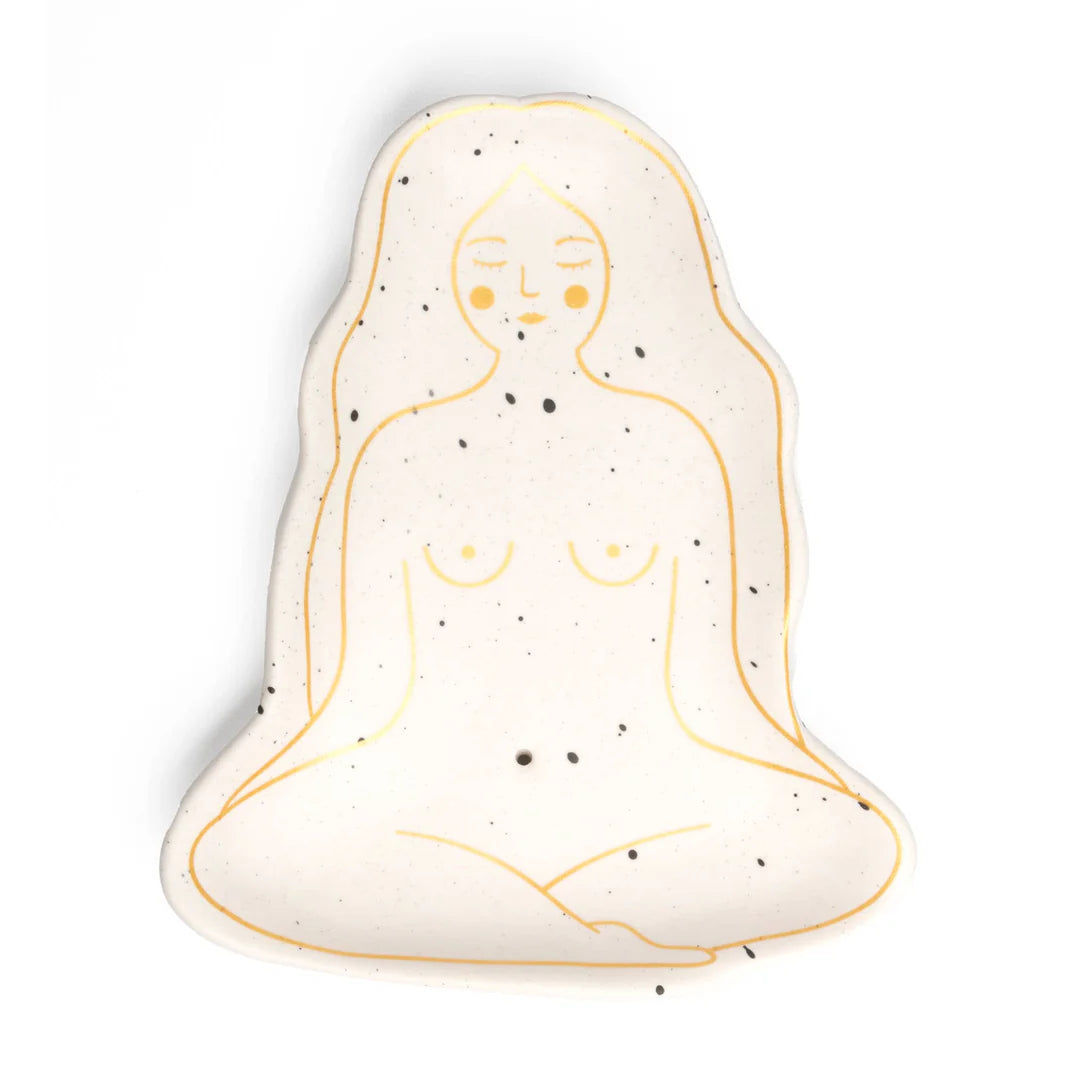 RÄUCHERSTÄBCHENHALTER FRAU SCHNEIDERSITZ