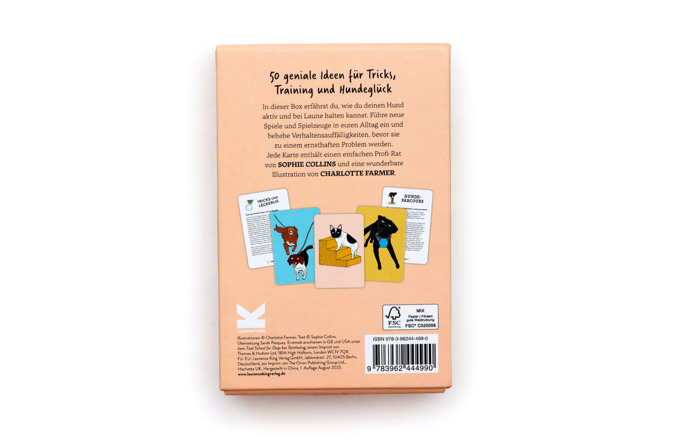 KARTENSET HUNDESCHULE AUCH FÜR MENSCHEN