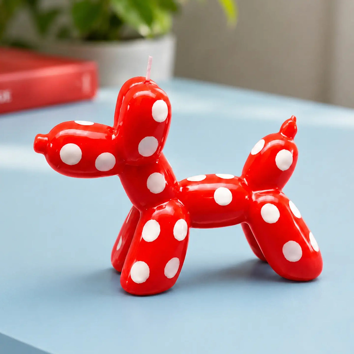 BALLONHUND KERZE