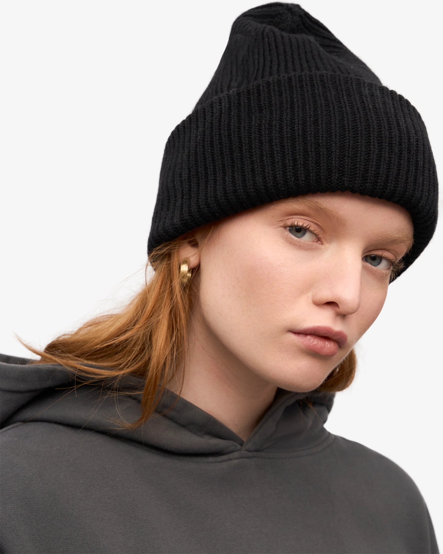 COLORFUL STANDARD MERINO WOLLE MÜTZE DEEP BLACK