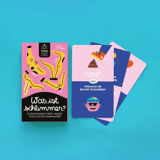 KARTENSPIEL WAS IST SCHLIMMER?