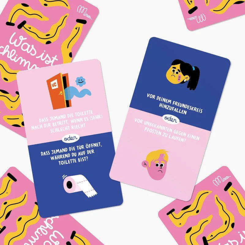 KARTENSPIEL WAS IST SCHLIMMER?