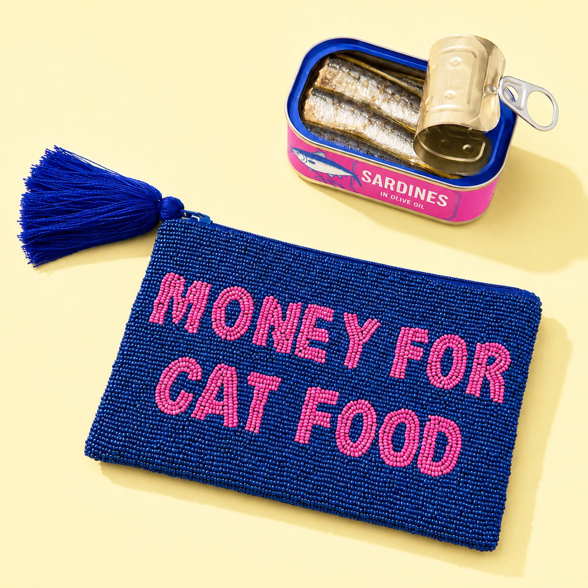 CLUTCH MONEY FOR CAT FOOD