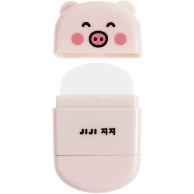 RADIERGUMMI MIT ANSPITZER SCHWEIN ROSA
