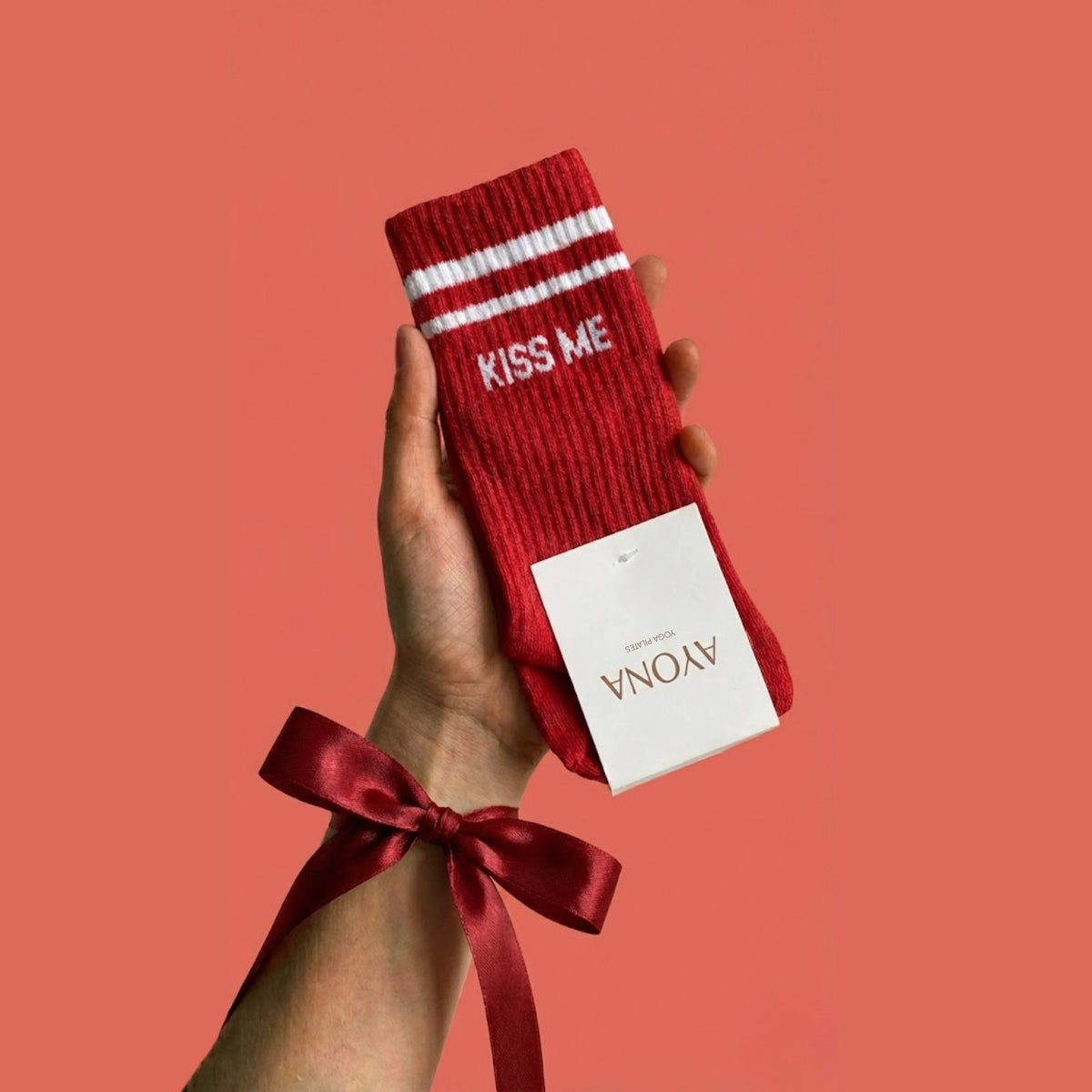 GRIP PILATES-SOCKEN – KISS ME