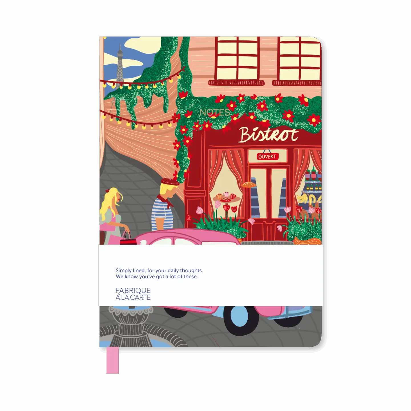 NOTIZBUCH LINIERT PARIS