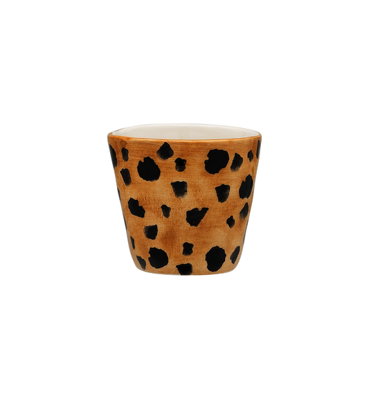 ESPRESSO TASSE LEOPARD GEMUSTERT