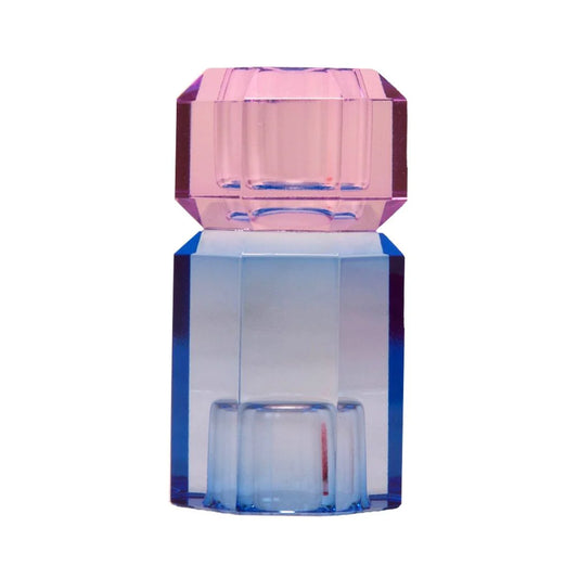 KRISTALLHALTER IN BLAU VIOLETT