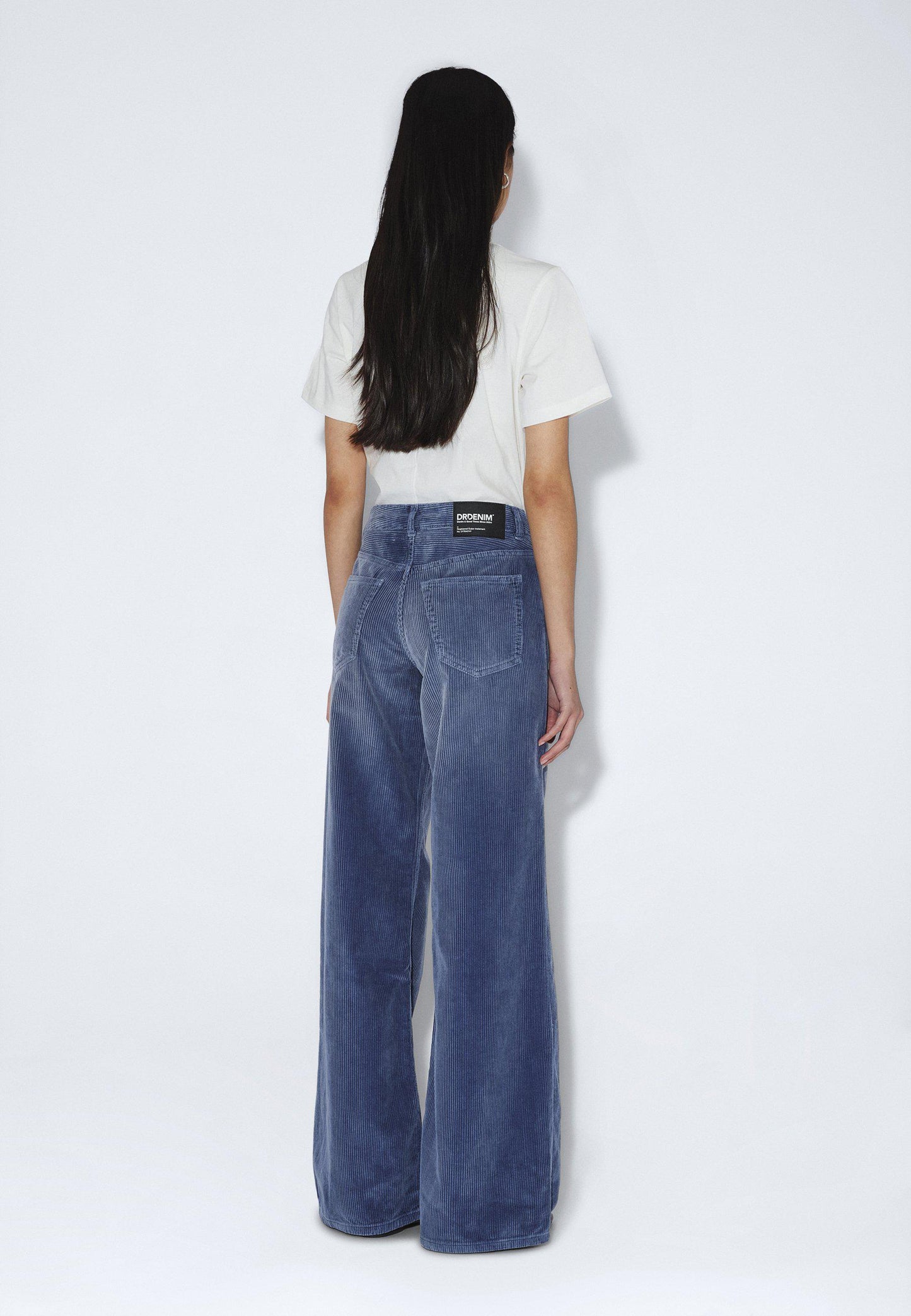 RHUE LOW WIDE - WASHED BLUE SHADE CORD