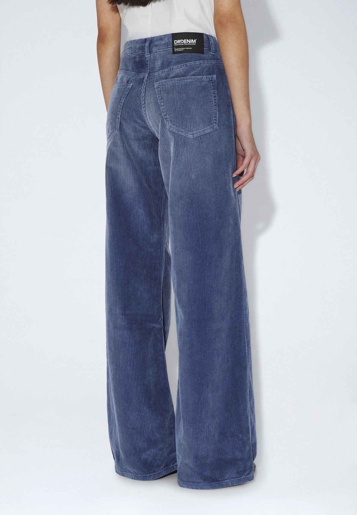 RHUE LOW WIDE - WASHED BLUE SHADE CORD