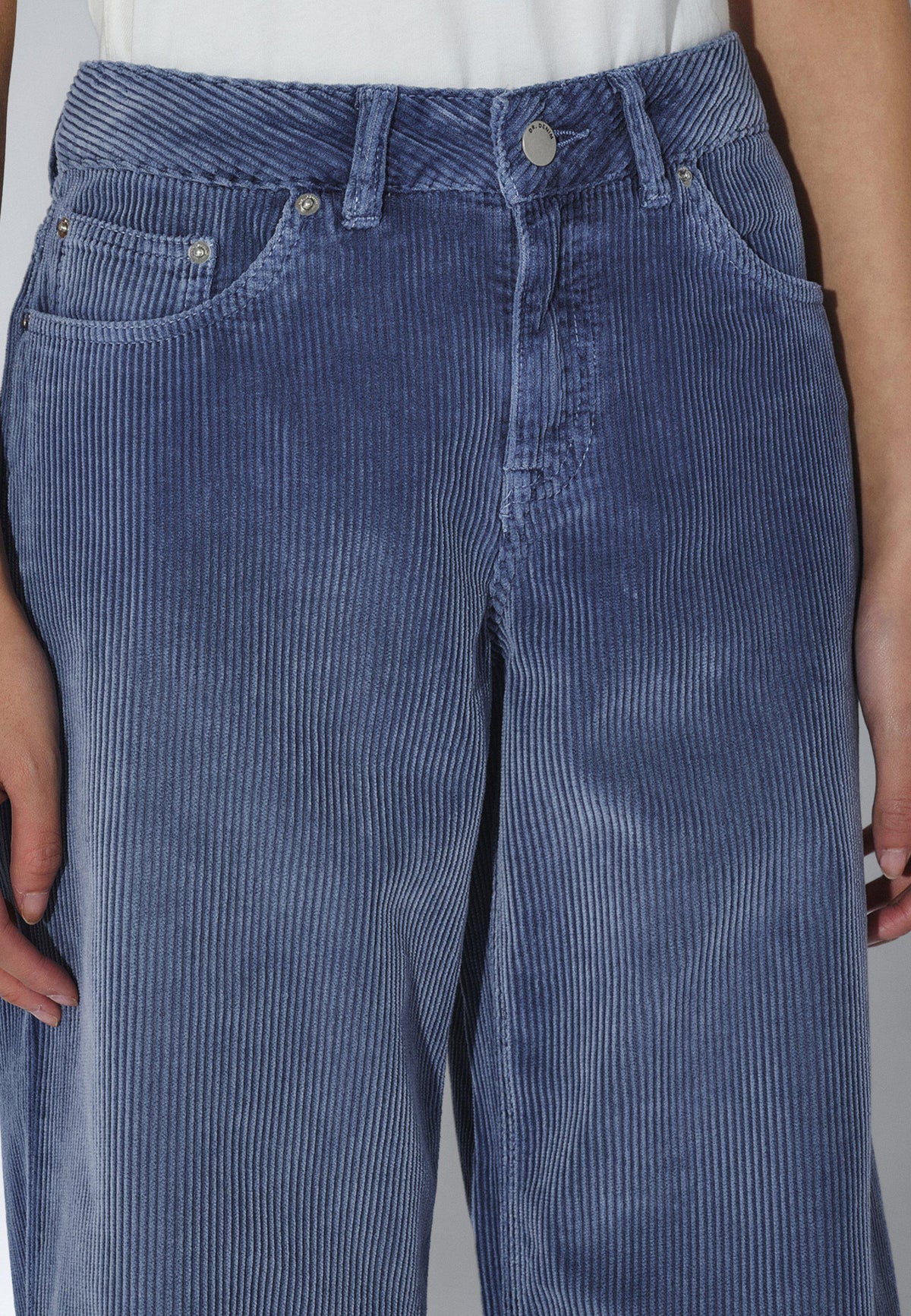 RHUE LOW WIDE - WASHED BLUE SHADE CORD