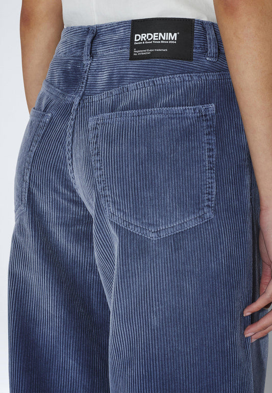 RHUE LOW WIDE - WASHED BLUE SHADE CORD