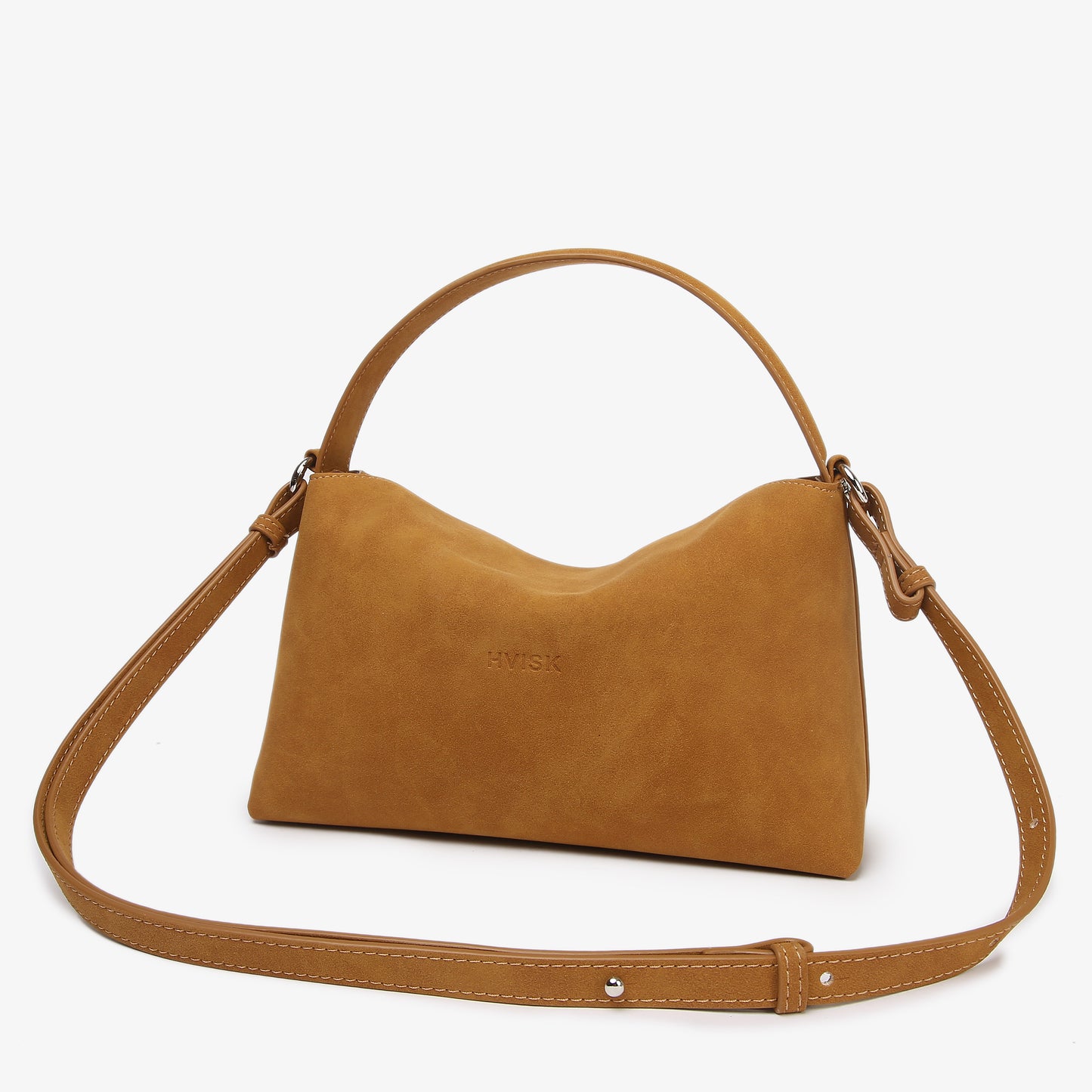TASCHE NOTE BRUSH STRUCTURE COGNAC
