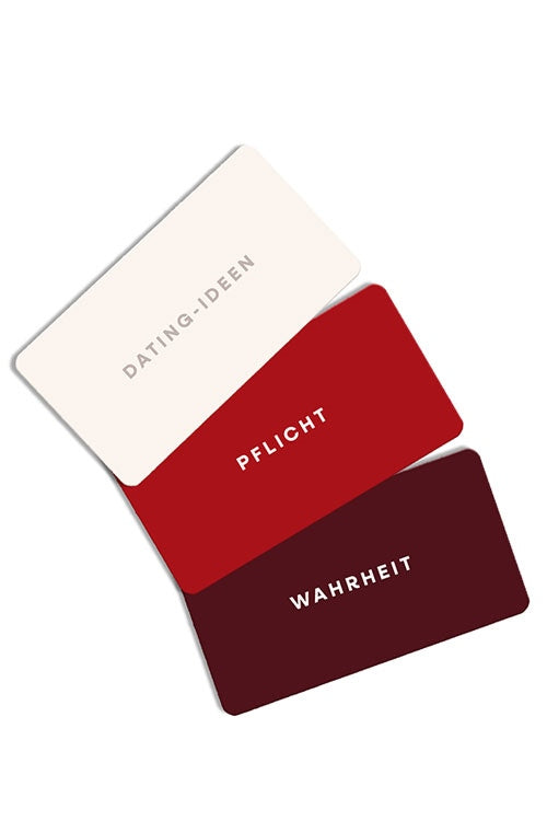 KARTENSPIEL - THE DEEP TALK - WAHRHEIT ODER PFLICHT