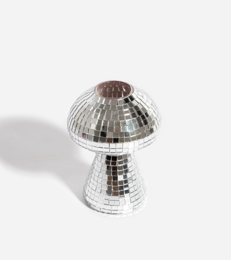 DISCO VASE PILZ 12CM