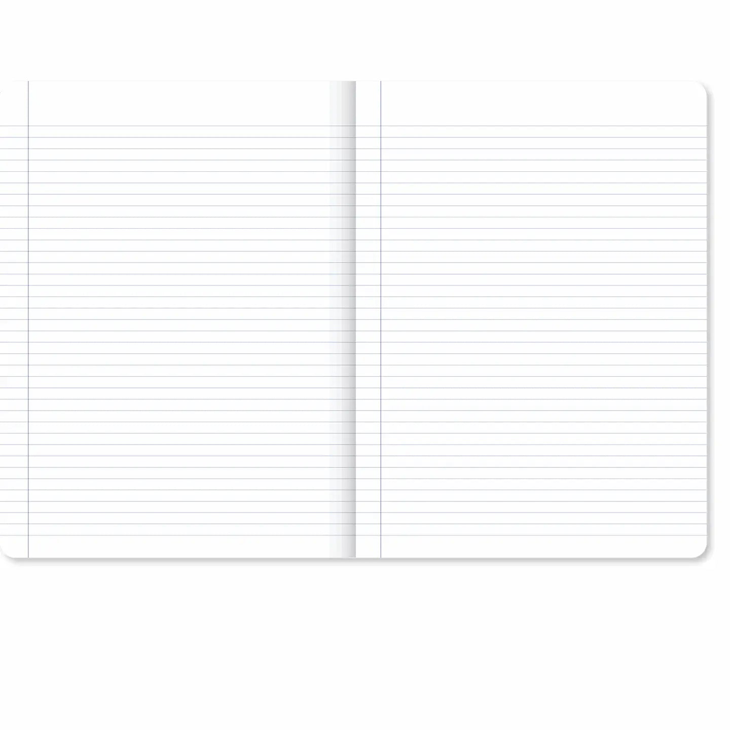 NOTIZBUCH 3 SET LINIERT SOFTCOVER GESTREIFT PINKT ROT GRÜN