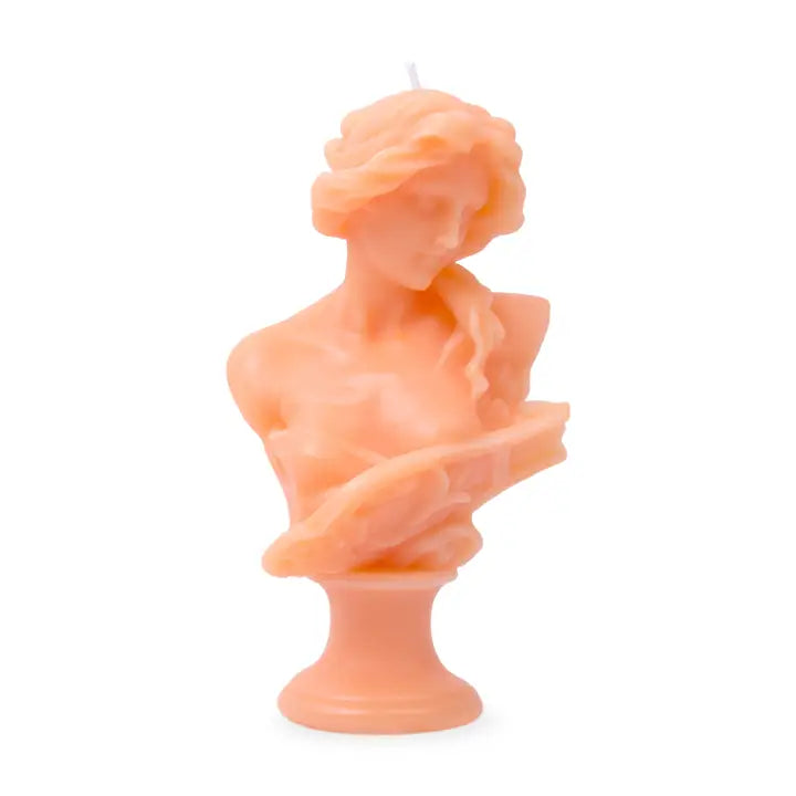 KERZE BÜSTE ORANGE